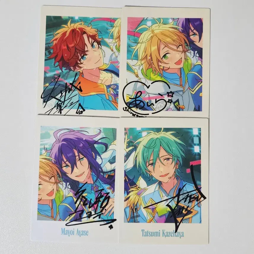 [BUNJANG] Ensemble Stars! Alkaloid 10th Anniversary Trading Card Set / 앙스타 히이로 아이라 타츠미 마요이 알칼로이드 10주년 파샤 파샷츠