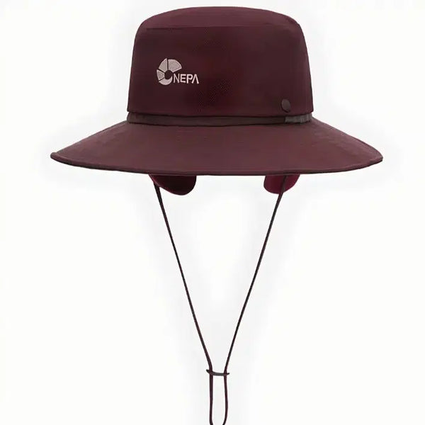[BUNJANG] Nepa Wide-Brim Bucket Hat (Wine) / 네파 버킷햇 와인색 새상품