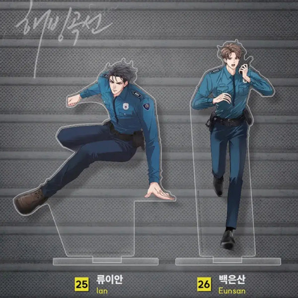 [BUNJANG] Ryuian Baek Eun-san Acrylic Stand (Haebing Gukseon) / 아밝 아침이밝았습니다 해빙곡선 류이안 백은산 아크릴스탠드 미개봉 새상품 원가이하 일괄