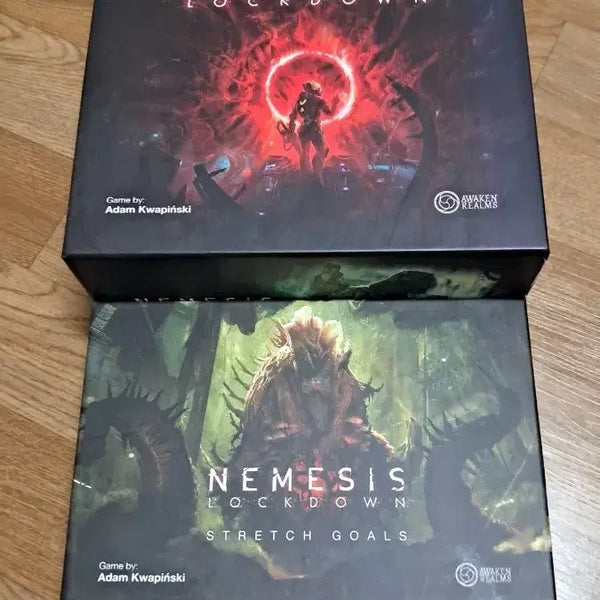 [BUNJANG] Nemesis Lockdown + Stretch Goal English Edition Board Game / 네메시스 락다운 + 스트레치골 영문판 1~3회플 보드게임