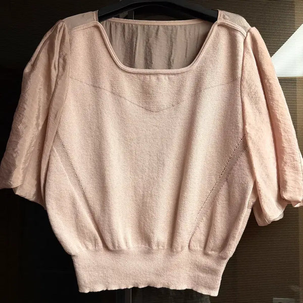 [BUNJANG] SJSJ Knit Blouse / 한섬 SJSJ 니트 블라우스