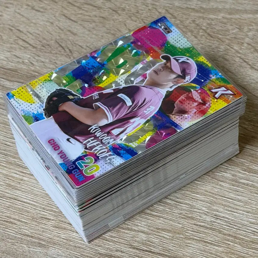 [BUNJANG] Kiwoom Heroes KBO Cards Bundle Set (75 Cards) / 키움 히어로즈 크보카드 75장 일괄