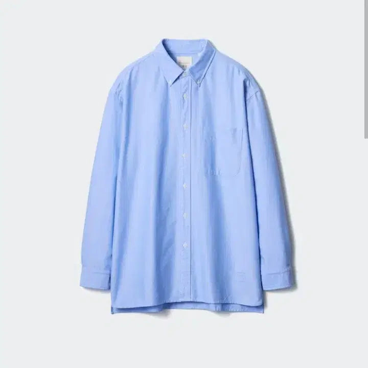 [BUNJANG] Uniqlo JW Anderson Oxford Oversized Shirt - Size S / [새상품] 유니클로 JW앤더슨 옥스포드 오버사이즈 셔츠 S