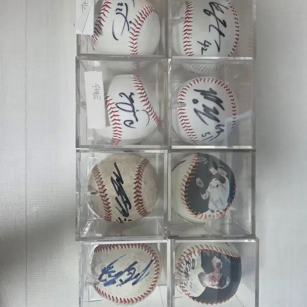 [BUNJANG] Hanwha Eagles Signed Baseball Bundle / 한화이글스 싸인볼 포토볼 일괄 팝니다