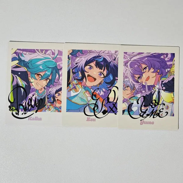 [BUNJANG] Ensemble Stars! Raika Es Huyume Esprit 10th Anniversary Pashacard Set / 앙스타 라이카 에스 후유메 유메 에스프리 10주년 파샤 파샷츠