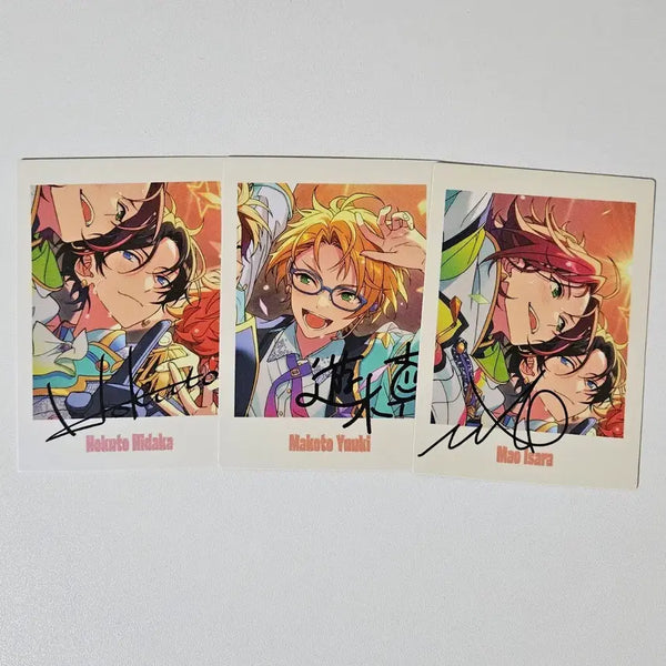 [BUNJANG] Ensemble Stars! Trickstar 10th Anniversary Pascha Card Set (Hokuto, Makoto, Mao) / 앙스타 호쿠토 마코토 마오 트릭스타 10주년 파샤 파샷츠