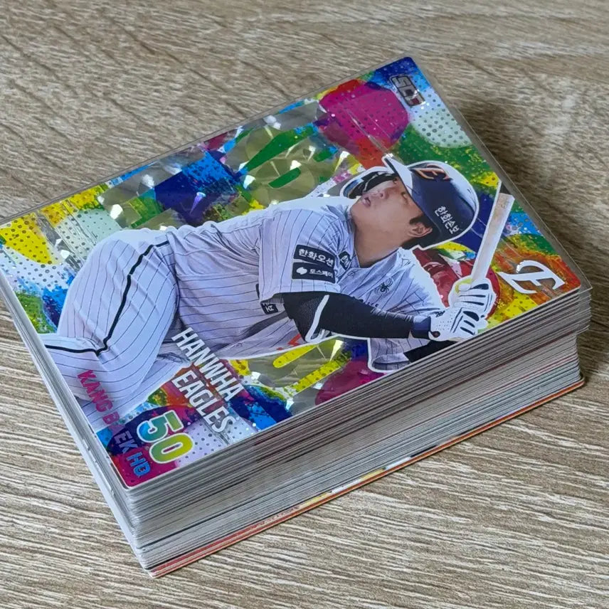 [BUNJANG] Hanwha Eagles KBO Baseball Cards Bundle Set (44 Cards) feat. Kang Baek-ho Parallel / 한화 이글스 크보카드 44장 일괄 강백호 패러렐