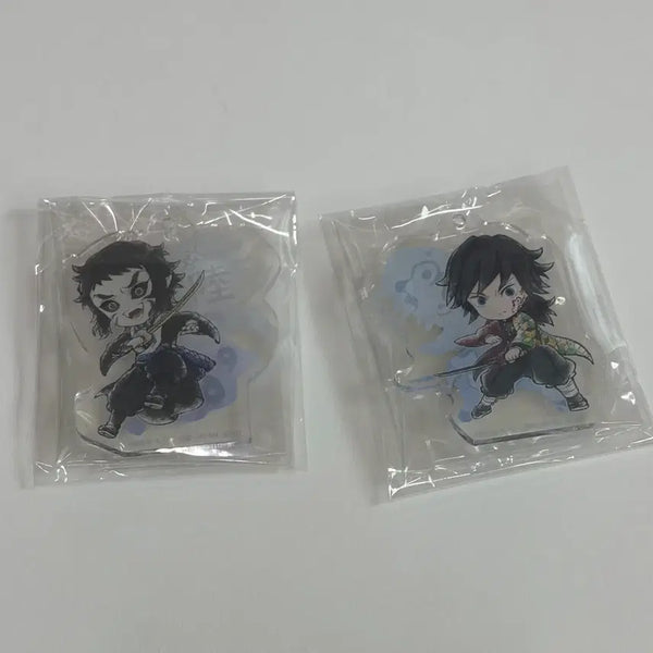 [BUNJANG] Demon Slayer: Kimetsu no Yaiba Giyu & Kaigaku Acrylic Keychain / 귀멸의 칼날 아크릴 키링 기유 카이가쿠