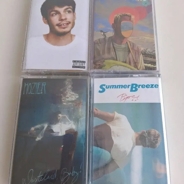 [BUNJANG] Cassette Tapes 4-Piece Bundle Set (Sealed) / (미개봉)카세트테잎 4장