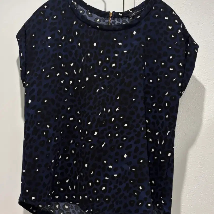 [BUNJANG] Zara Navy Summer Top Shirt Size S / 자라 네이비 썸머 탑 셔츠 S (55-66)
