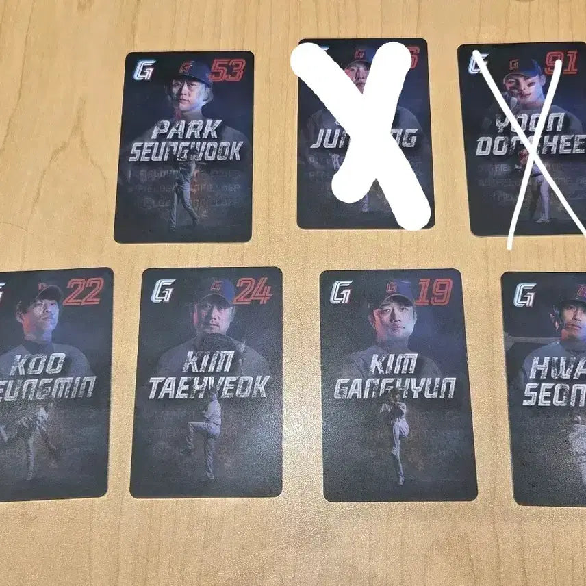 [BUNJANG] Lotte Giants Baseball Team Photocard / 롯데 자이언츠 포토카드 교환 판매 합니다