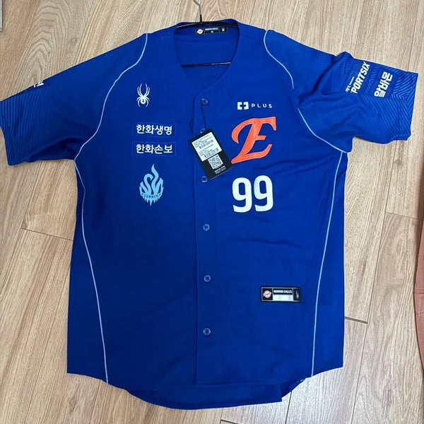 [BUNJANG] Hanwha Eagles Ryu Hyun Jin Authentic Summer Baseball Jersey 115 / 한화이글스 어센틱 썸머유니폼 류현진 115