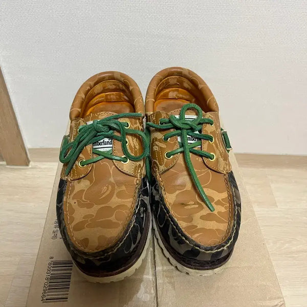 [BUNJANG] BAPE Timberland Boat Shoes US 8.5 / 베이프 팀버랜드 보트슈즈 265
