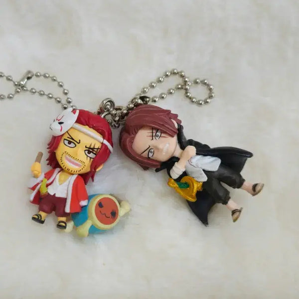 [BUNJANG] One Piece Shanks Keychain Bundle Set / 원피스 샹크스 키링 일괄