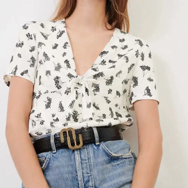 [BUNJANG] Maje Blouse Size 1 / (새상품)마쥬 maje 블라우스 1 사이즈