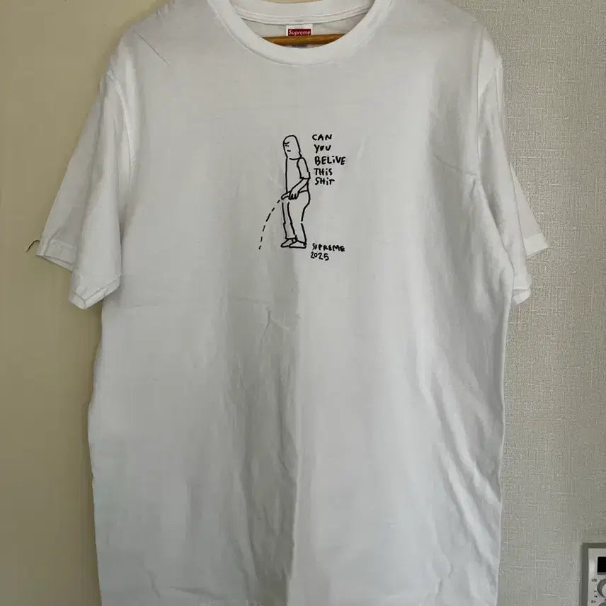 [BUNJANG] Supreme 25SS Pist T-Shirt / 슈프림 피스티셔츠 25ss