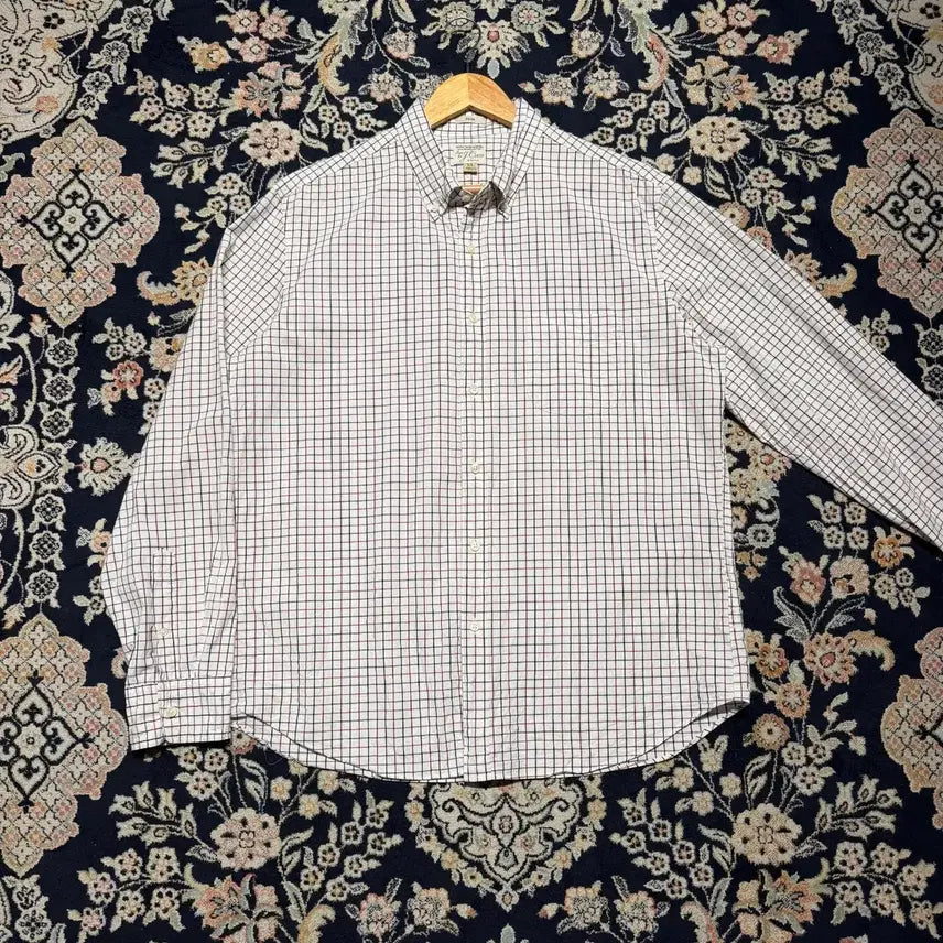 [BUNJANG] J.Crew Stretch Check Shirt XL / J.CREW 제이크루 스트레치 체크 셔츠 XL