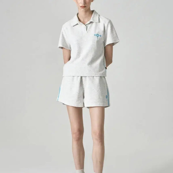 [BUNJANG] Groove Rime Terry Summer Set-up S Size / 그루브라임 테리 여름셋업