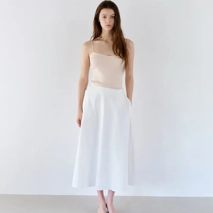 [BUNJANG] Lea Dove Button Knit Top (Blush Nude) / [새상품] Lea 르에 도브 버튼 니트 탑(블러쉬 누드)