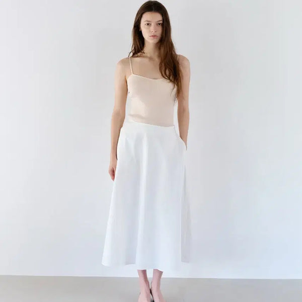 [BUNJANG] Lea Dove Button Knit Top (Blush Nude) / [새상품] Lea 르에 도브 버튼 니트 탑(블러쉬 누드)
