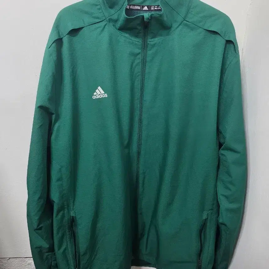 [BUNJANG] Adidas Green Windbreaker Jacket / 아디다스 바람막이 자켓 그린