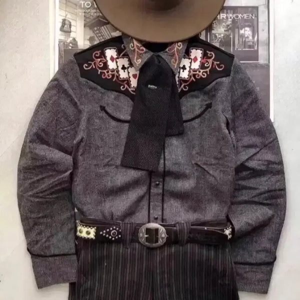[BUNJANG] RRL Gambler Western Shirt L / RRL 갬블러 웨스턴 셔츠 L