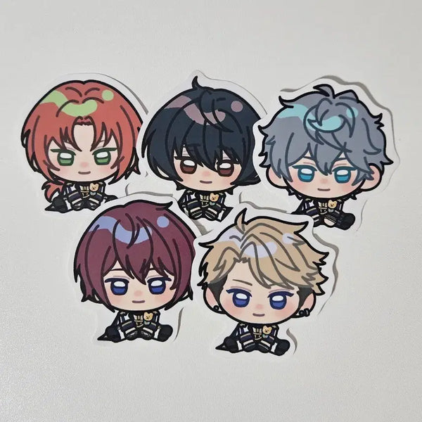 [BUNJANG] Ensemble Stars! Knights Group Official Merch Sticker Set / 앙스타 레오 리츠 세나 이즈미 츠카사 아라시 나이츠 어프어프 스티커