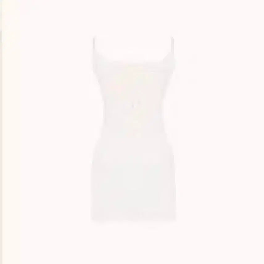 [BUNJANG] Kleesier Basic Knit Dress - White / [새상품] 클리시어 kleesier 베이직 니트 드레스