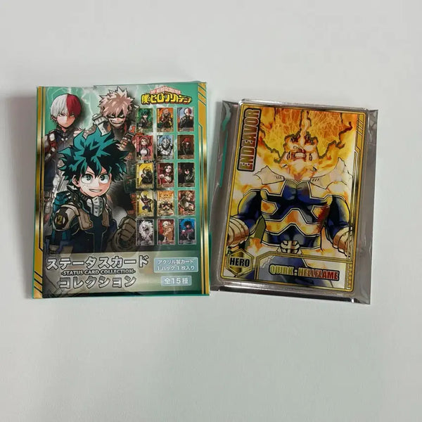 [BUNJANG] My Hero Academia Endeavor Status Card Vol. 1 / 히로아카 스테이터스 카드 1탄 엔데버