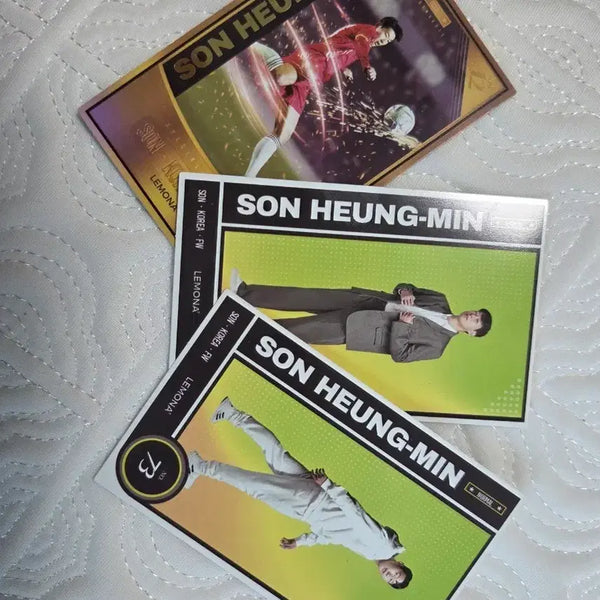 [BUNJANG] Son Heung-min Lemona Photocard Bundle Set / 손흥민 레모나 포토카드 팝니다