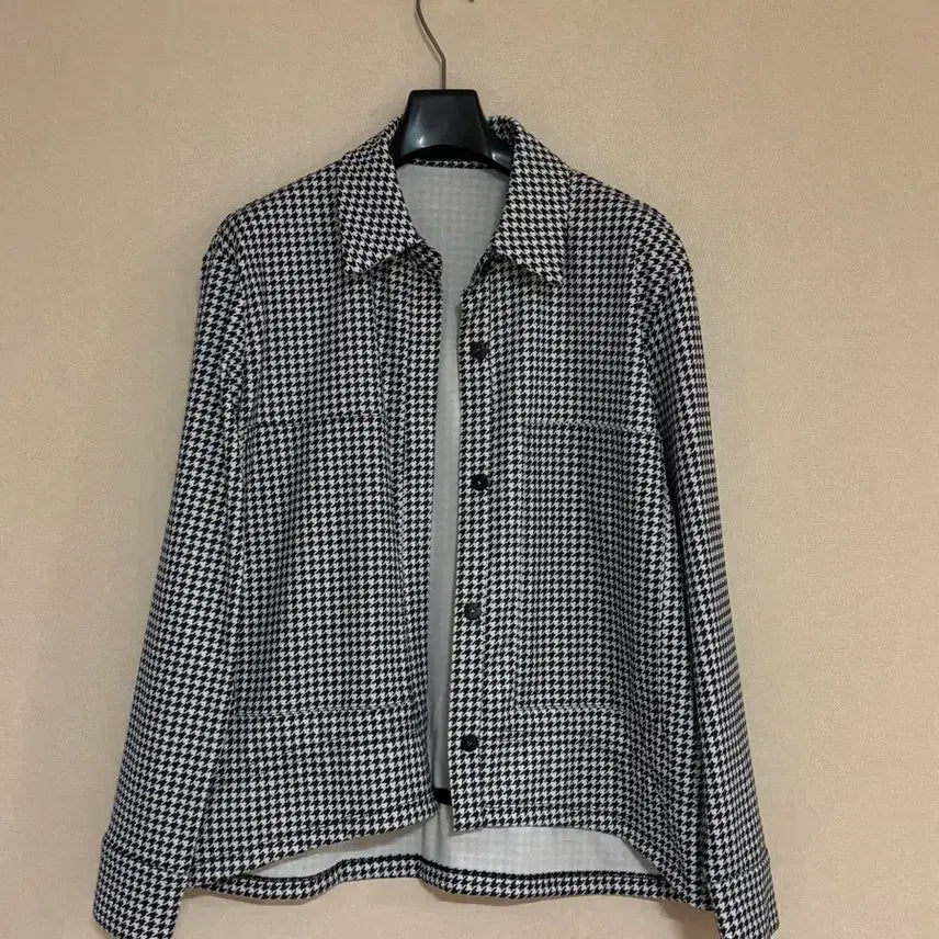 [BUNJANG] Vera Wang Houndstooth Shirt Jacket / 베라왕 셔츠자켓 66 하운드투스