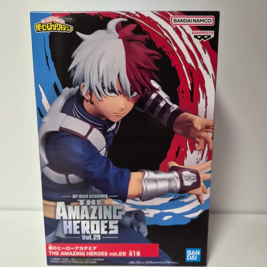 [BUNJANG] My Hero Academia Todoroki Amazing Heroes Figure (Sealed) / 미개봉)나의히어로아카데미) 나히아 토도로키 어메이징히어로즈 피규어