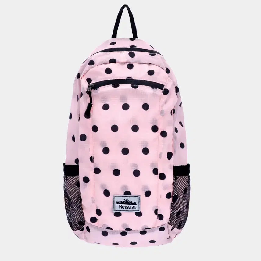 [BUNJANG] Haisan Dot Backpack Pink (Sealed) / 하이산 도트 백팩 핑크(미개봉)
