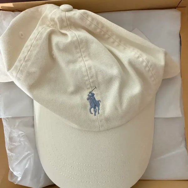 [BUNJANG] Polo Ralph Lauren Beige Baseball Cap / 폴로 랄프로렌 베이지색 볼캡 새상품