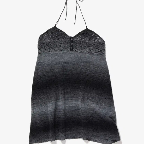 [BUNJANG] PERVERZE Multi-Colored Knit Dress, Gray / PERVERZE MULTI-COLORED KNIT DRESS, GRAY