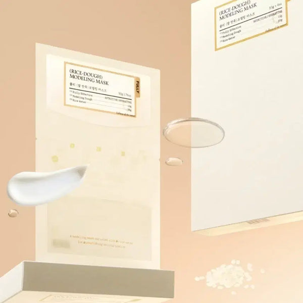 [BUNJANG] Pulley Rice Dough Modeling Mask (4 Count) / 풀리 쌀 반죽 모델링 마스크 4개입