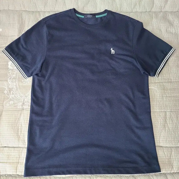 [BUNJANG] Hazzys Navy Short Sleeve Polo Shirt Size 100 / 헤지스 반팔 카라티 네이비 100 사이즈