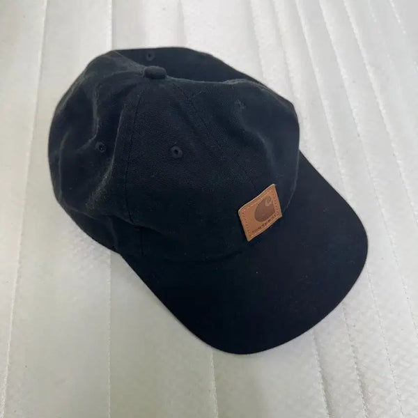[BUNJANG] Carhartt Canvas Cap Black / 칼하트 캔버스 캡 블랙