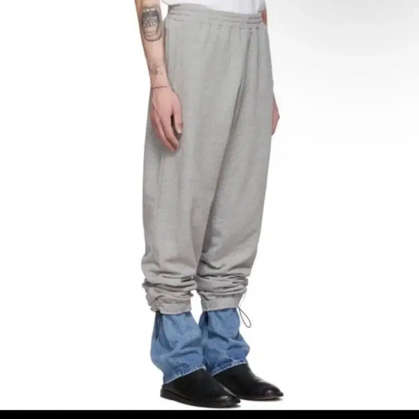 [BUNJANG] Y/Project Layered Denim Oversized Jogger Pants L / 와이프로젝트 레이어드 데님 오버 조깅 팬츠 L