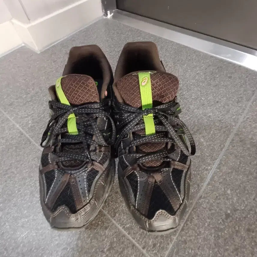 [BUNJANG] Asics x Andersson Bell Gel-Sonoma 15-50 Sneakers / 아식스X앤더슨벨  젤소노마15-50  블랙 그린