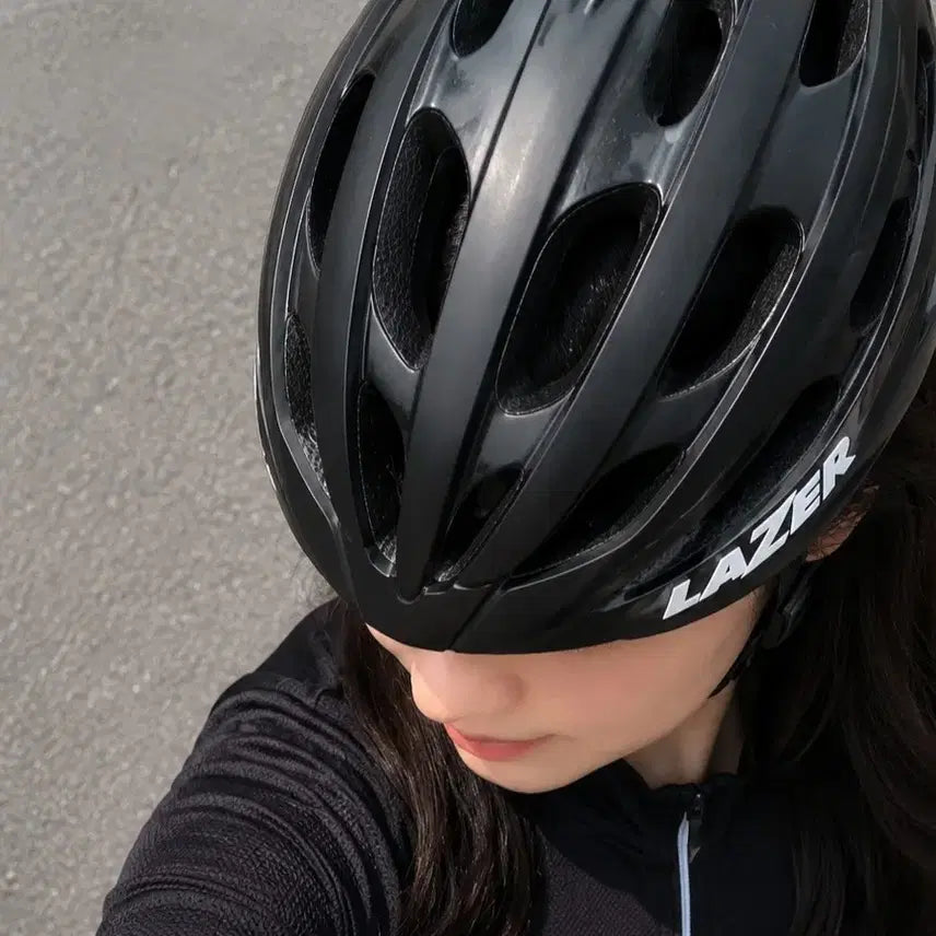 [BUNJANG] Lazer Genesis Black Road Bicycle Helmet L / 레이저 제네시스 블랙 로드 자전거 헬멧 L사이즈