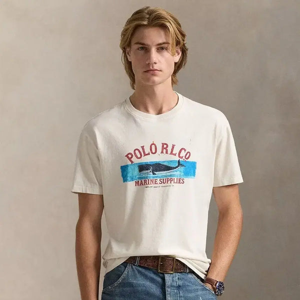 [BUNJANG] Polo Ralph Lauren Vintage Whale T-Shirt / 폴로랄프로렌 빈티지 고래 티셔츠 M, L새상품