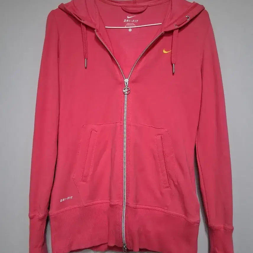 [BUNJANG] Nike Dri-FIT Hoodie Zip-Up Pink (M) / 나이키 드라이핏 후드 집업 핑크(M)