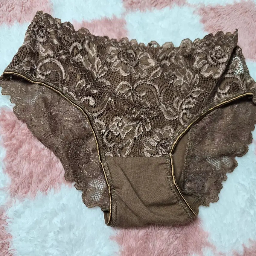 [BUNJANG] Women's Dark Lace Panties (Used) / (중고) 여성 다크 레이스 팬티