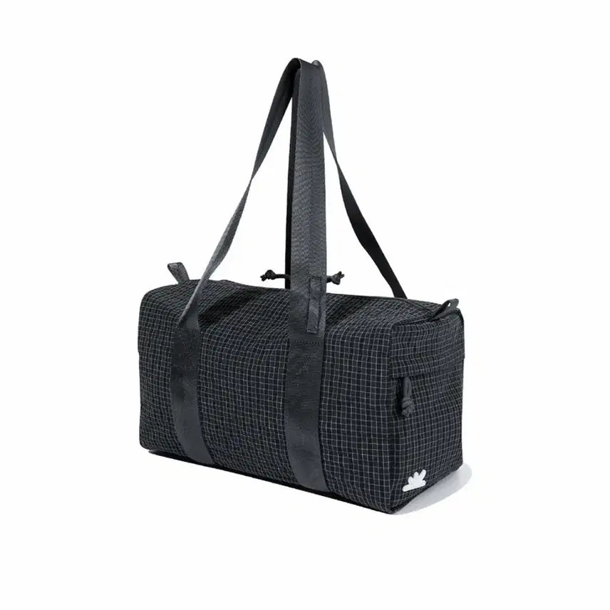 [BUNJANG] Sunlove Micro Duffle Bag Black Grid / 썬러브 더플백 Micro Duffle bag black Grid