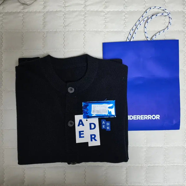 [BUNJANG] Ader Error Significant Cardigan 02 Black M / 아더에러 시그니피컨트 가디건 02 블랙 M