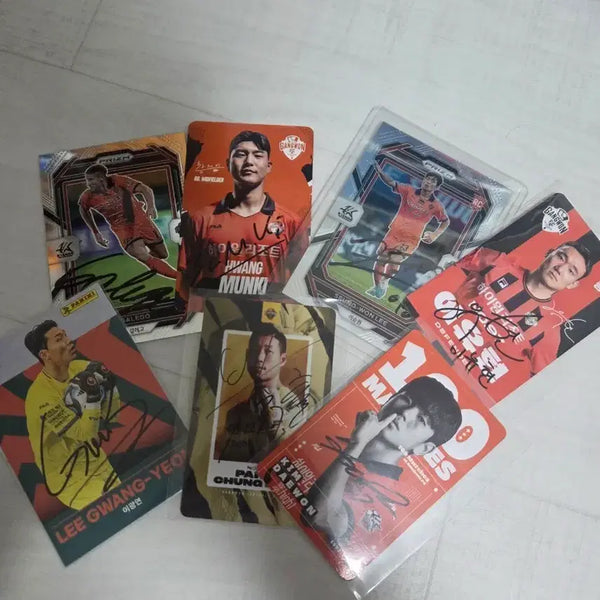 [BUNJANG] Gangwon FC Autographed Player Photocard Set / 강원FC 친필싸인 카드 팝니다