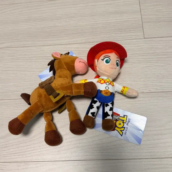 [BUNJANG] Toy Story Jessie & Bullseye Doll CGV Keyring / 토이스토리 제시 & 불스아이 인형 cgv 키링 굿즈
