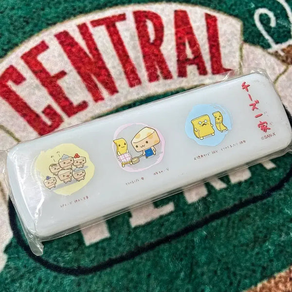 [BUNJANG] San-X Cheese Family Pencil Case / 고전문구 산엑스 치즈일가 필통