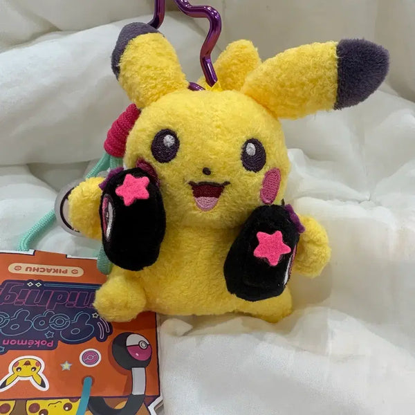 [BUNJANG] Pokémon Midnight Pikachu Keyring Plush Doll / 포켓몬 포켓몬스터 미드나잇 피카츄 키링 인형